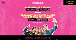 Desktop Screenshot of meangirlsonbroadway.com